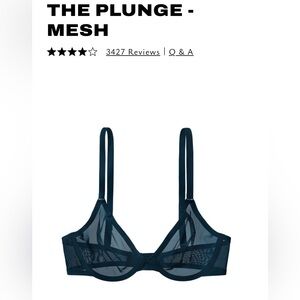 CUUP The Plunge Mesh Bra